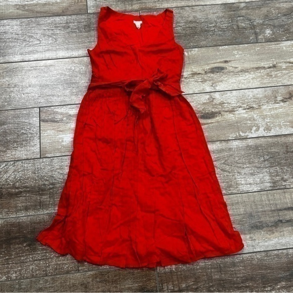 J.Crew | Orange Red Dress